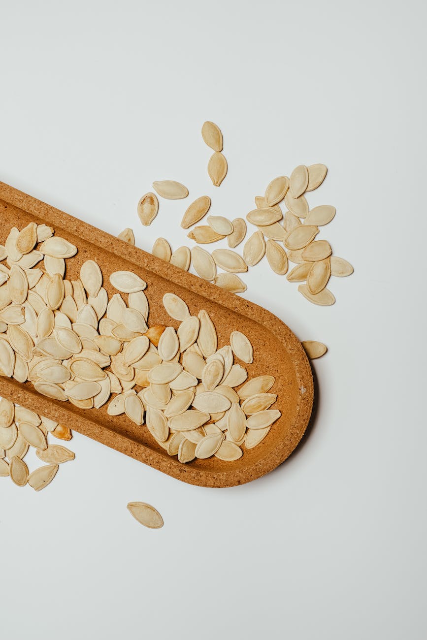 close up shot of pumpkin seeds