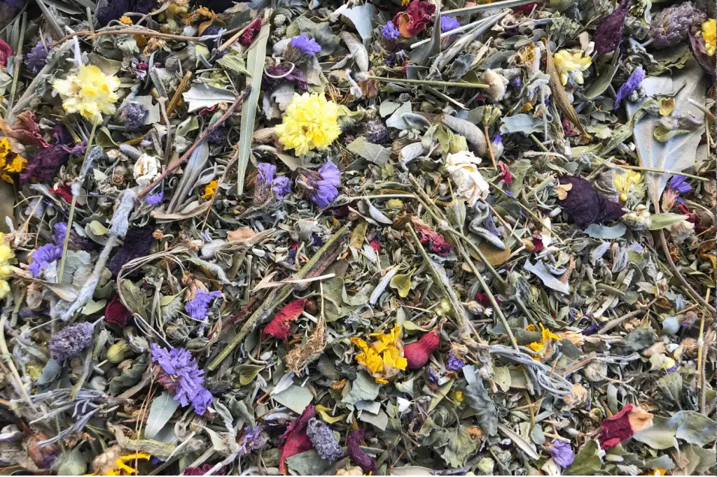 chicken dust bath Ingredients