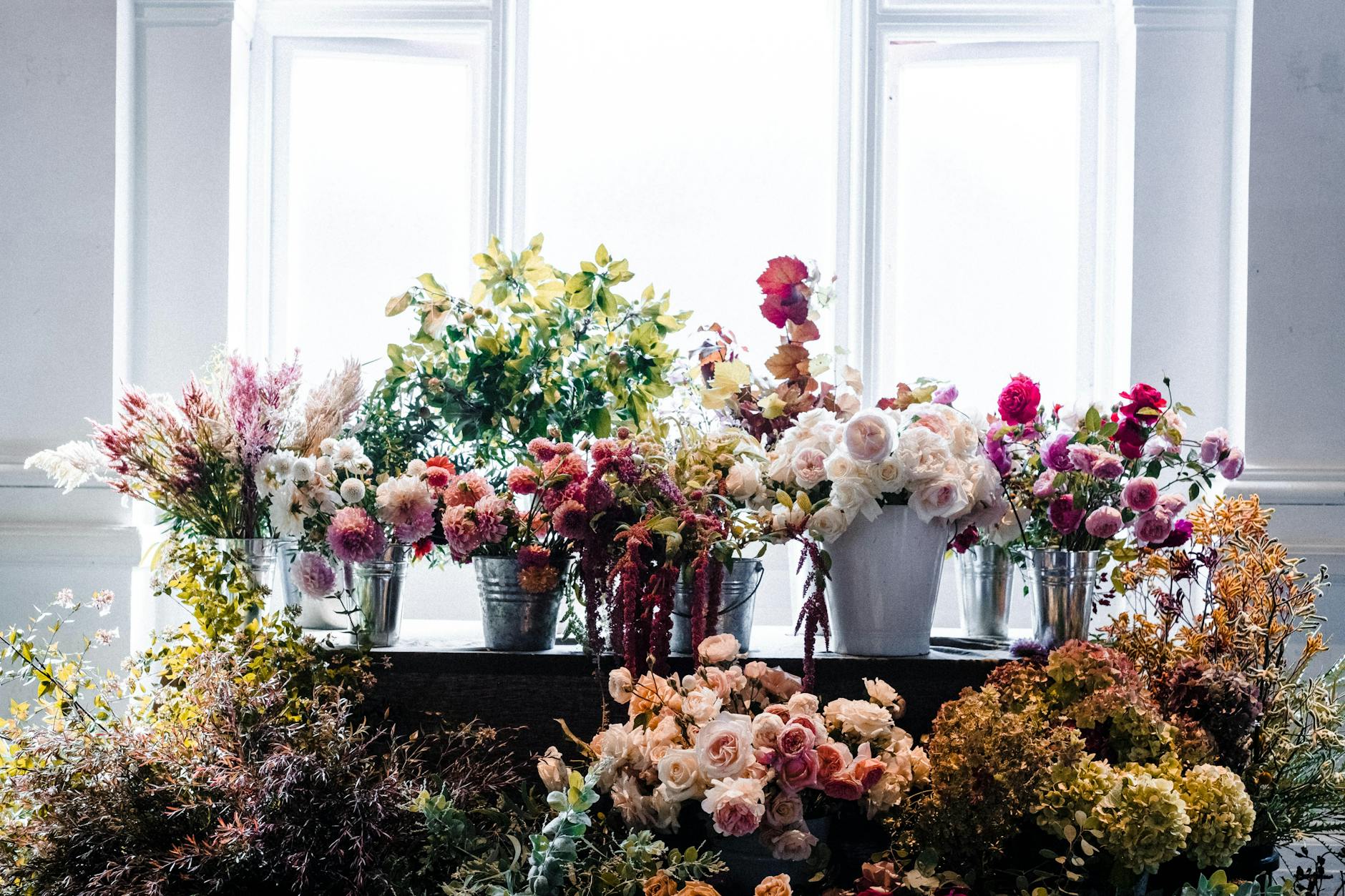 beautiful assorted flowers
