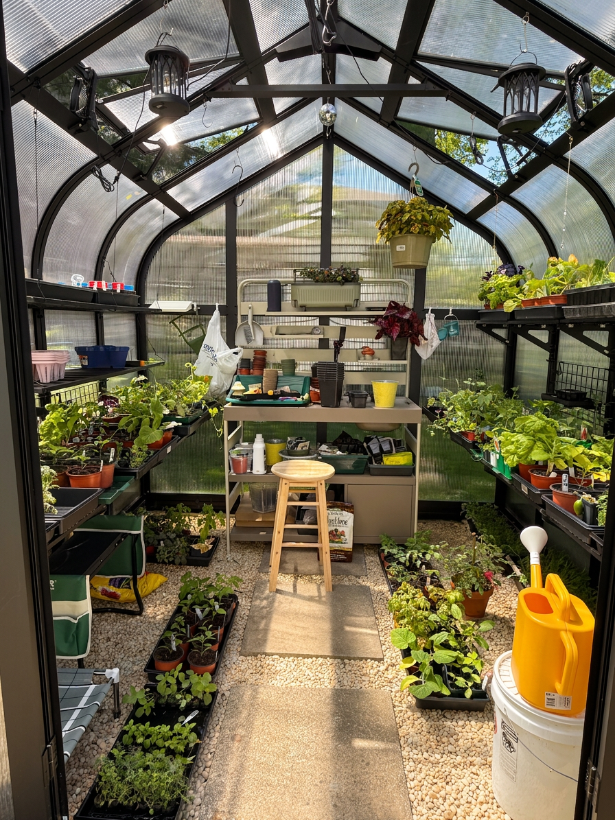 Vego Garden Greenhouse